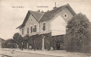 Solymár, vasútállomás (fa)