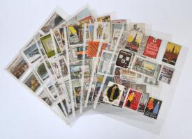 57 db különböző háború előtti levélzáró / 57 poster stamps