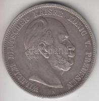 Német Államok / Poroszország 1874A 5M Ag "I. Vilmos" Berlin (27.53g) T:2-
German States / ...