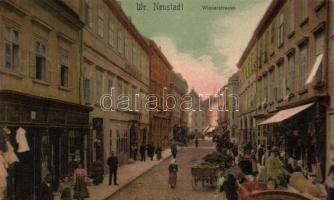 Wiener Neustadt Wienerstrasse / street, shops, hotel