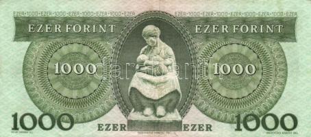 1983. november 10. 1000Ft "B" (3x) T:III