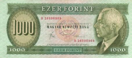 1983. november 10. 1000Ft "B" + "C" (2x) T:III