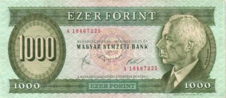 1983. márc/nov. 1000Ft "A" + "C" (2x) T:III