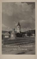 Alsócsernáton, country's flag, the heroic monument