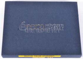 Magyar tallérok utánveretben gyűjtemény berakóban (24db) Ag (20g/0.999) T:PP Tanúsítvánnyal!