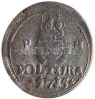 1715PH Poltura Ag "III. Károly" (1.02g) T:2-
Hungary 1715PH Poltura Ag "Charles III&q...