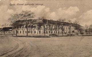 Gyula honvéd gyalogsági laktanya (fl)