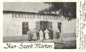 Kunszentmárton Vendéglő az egyetértéshez (fa)