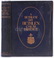 Lukinich Imre: A bethleni gróf Bethlen család története. Bp., é.n. Athenaeum. Aranyozott egészvászon...