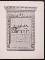 Lukinich Imre: A bethleni gróf Bethlen család története. Bp., é.n. Athenaeum. Aranyozott egészvászon...