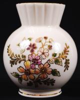 Zsolnay váza, kézzel festett, jelzett, hibátlan, m:12 cm/ Zsolnay porcelain vase