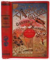 Verne Gyula: A Jangada. Bp., 1908. Franklin. Festett egészvászon kötésben. Kissé laza kötés