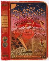 Verne Gyula: Bombarnac Klaudius. Bp., 1909. Franklin. Festett egészvászon kötésben. (sérült kötés)