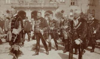 A harmadik Wekerle-kormány tagjai, előtérben Wekerle Sándor, Zichy Aladár és Szurmay Sándor, photo