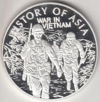 Cook-szigetek 2004. 1$ Ag "Ázsia története - Vietnami háború" T:PP tanúsítvánnyal
Cook Isl...