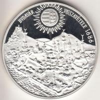 1986. 500Ft Ag "Budavár visszavétele 1686" T:PP