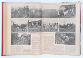 1911 Vasárnapi Ujság. Szerk. Hoitsy Pál. 58. évf., II. félév. bekötve Festett egészvászon kötésben