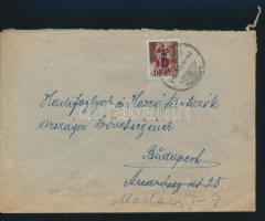 1946 (7. díjszabás) Távolsági levél Betűs Tl.2./10f bérmentesítéssel