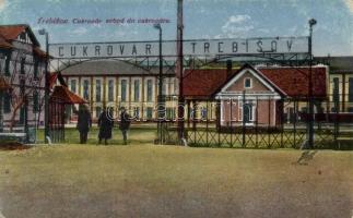 Trebisov sugar factory entrance (Rb)