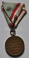 1938. "Felvidék felszabadítása - II. Rákóczi Ferenc" Br emlékérem mellszalaggal T:2- 
Hung...