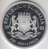 Szomália 2002. 250Sch Ag "Mayflower - Pilgrim Fathers" T:PP Somalia 2002. 250 Schillings Ag "Mayflower - Pilgrim Fathers" T:PP