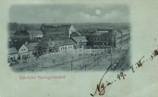 1899 Nyíregyháza első Szabolcs megyei bútor raktár, Weisz Ignác és Schatz István üzletei (fa)