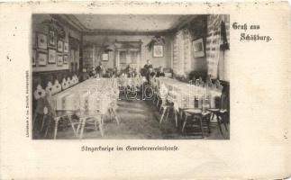 Segesvár commercial club house interior