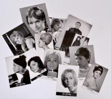 12 db színészfotó