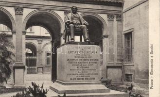 Pesaro, statue of Gioacchino Antonio Rossini (EK)