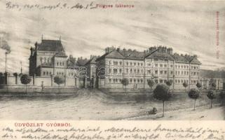 Győr Frigyes laktanya