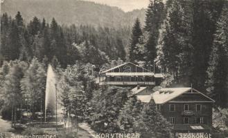Korytnica Hotel Schweiz, fountain