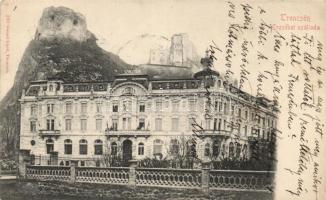 Trencsénteplic Hotel Erzsébet, castle