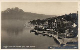 Lucerne, Weggis, Mount Pilatus, dock
