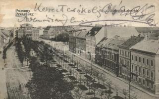 Pozsony Kossuth square, theatre (fl)