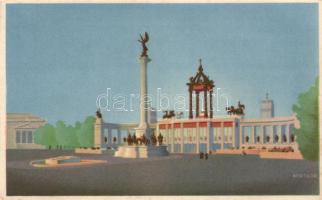 Budapest XIV. Eucharisztikus Kongresszus főoltára s: Börtsök