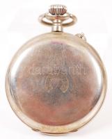 cca 1920 Louis Roskopf zsebóra hibátlan állapotban, bőr tokkal / 
Roskopf pocket watch