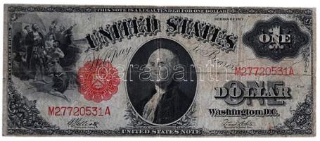 Amerikai Egyesült Államok 1917. 1$ "George Washington" T:III,III- USA 1917. 1 Dollar "George Washington" C:F,VG