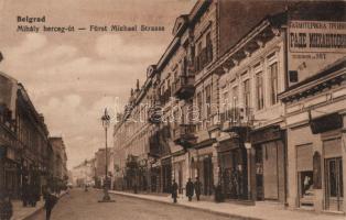 Belgrade Mihály herceg út / street, the shop of Rade Mihajlovic