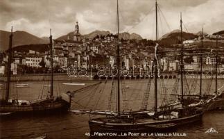 Menton port