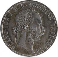 Ausztria 1886. 2Fl Ag "Ferenc József" (24.68g) T:2 ph. Austria 1886. 2 Florin Ag "Franz Joseph" (24.68g) C:XF edge error