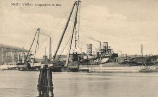 Szczecin, Stettin; battleship construction