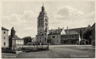 Regensburg St Emmeramsplatz / square