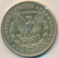 Amerikai Egyesült Államok 1921. 1$ Ag "Morgan" aranyozva T:2- ph. USA 1921 Morgan Dollar Ag (gold plated) C:VF edge error