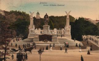 Wroclaw, Breslau; Wilhelm monument