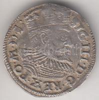 Lengyel Királyság / Poznan 1595. 3Gr Ag "III. Zsigmond" T:3 Poland / Posen 1595. 3 Grossi Ag "Sigismund III." C:F Kopicki 992.