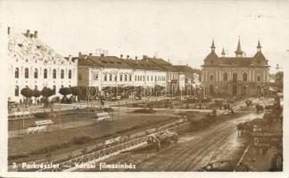 Máramarossziget, park, cinema, shop of Reiter