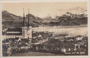 Luzern & Vierwaldstättersee - vintage postcard booklet of 10 unused cards