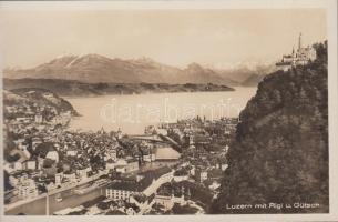 Luzern & Vierwaldstättersee - vintage postcard booklet of 10 unused cards
