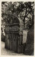 Praha, tombstone of Judah Loew ben Bezalel (Rabbi Löw)