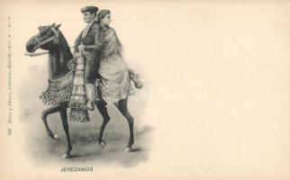 Couple on horseback from Jerez (EK)